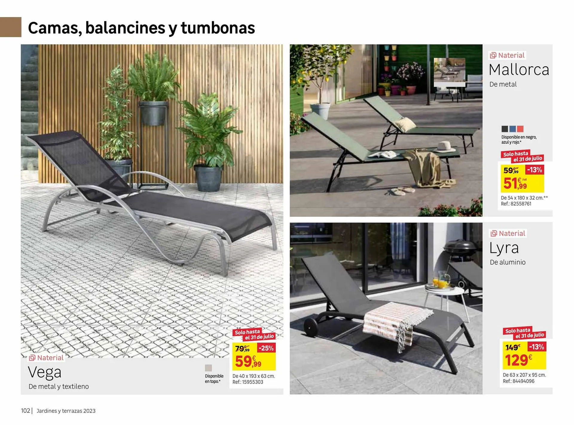 Catálogo de Folleto Leroy Merlin 9 de junio al 31 de julio 2023 - Página 102