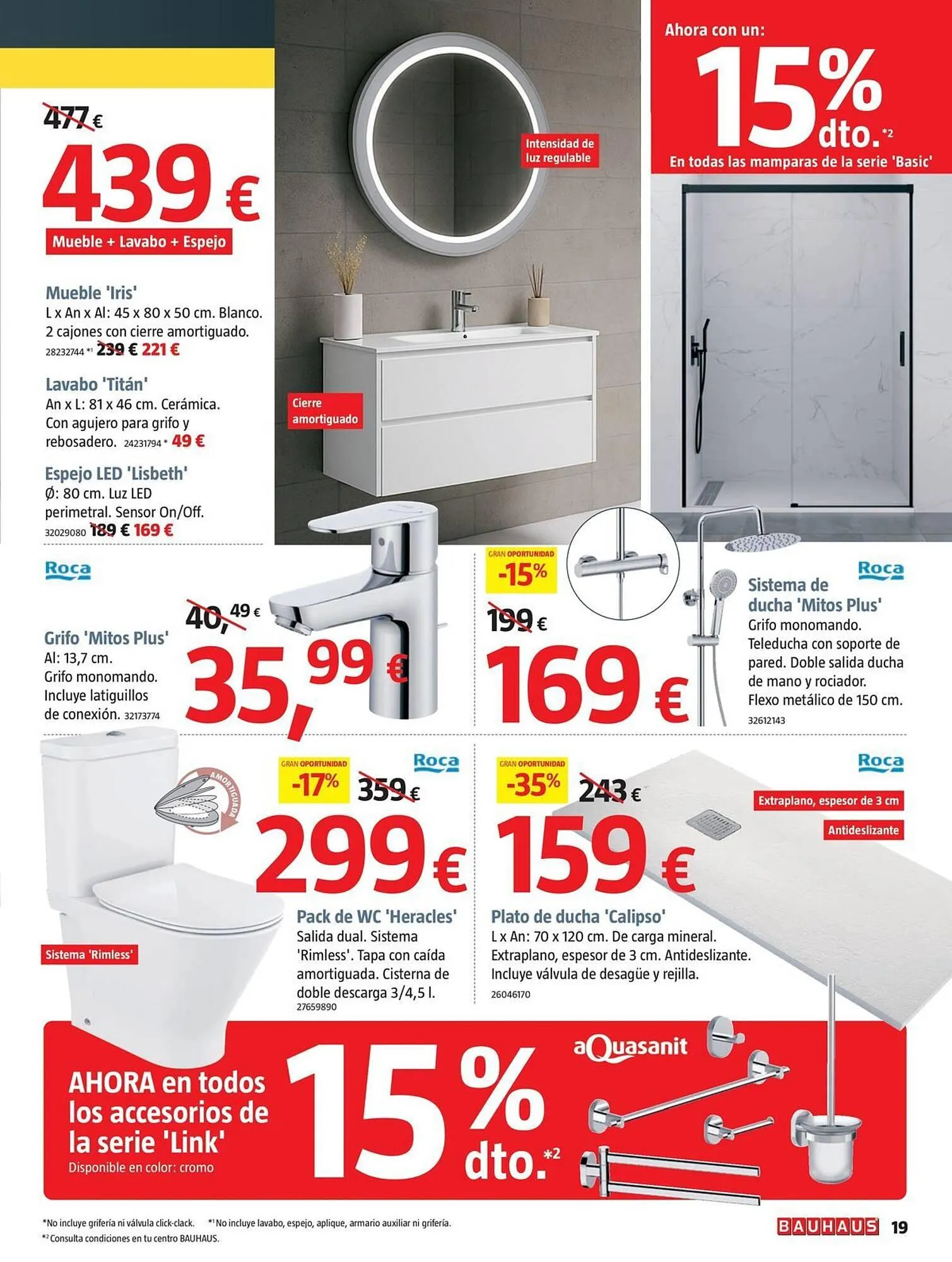 Catálogo de Catálogo Bauhaus 23 de octubre al 16 de noviembre 2025 - Página 19