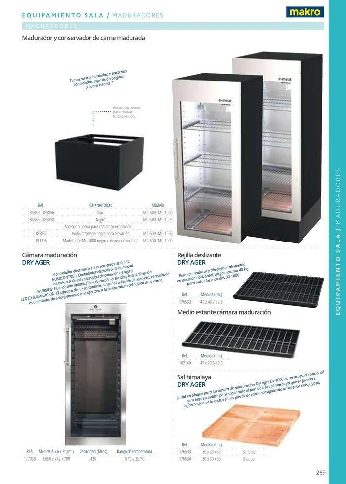 Catálogo de Equipamiento y suministros 23 de julio al 30 de noviembre 2024 - Página 269