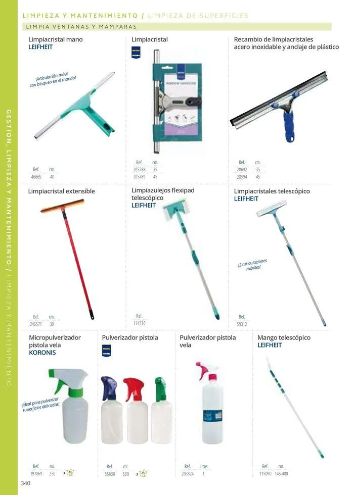 Catálogo de Equipamiento y suministros 23 de julio al 30 de noviembre 2024 - Página 340