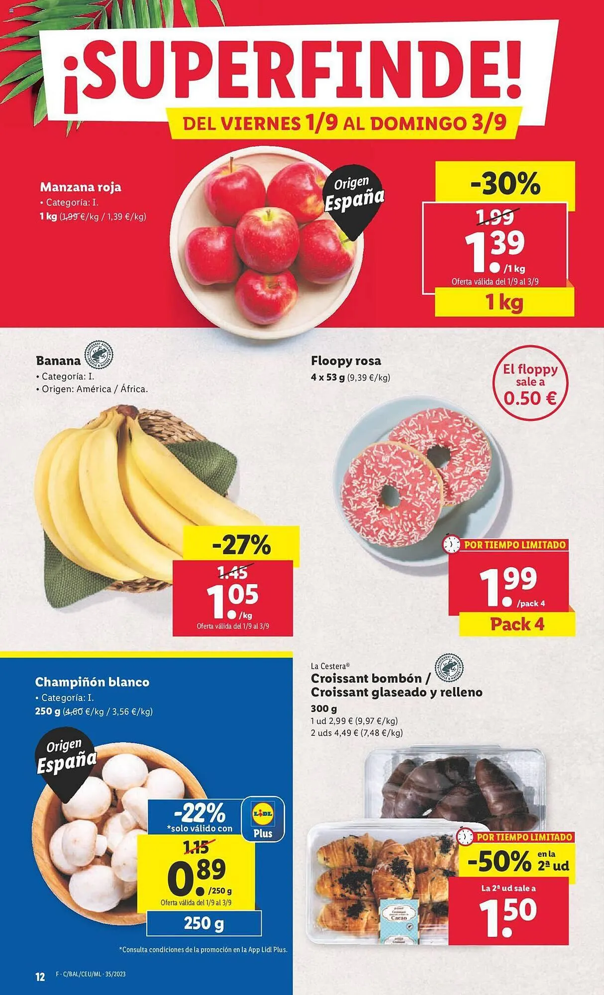 Catálogo de Folleto Lidl 28 de agosto al 3 de septiembre 2023 - Página 12