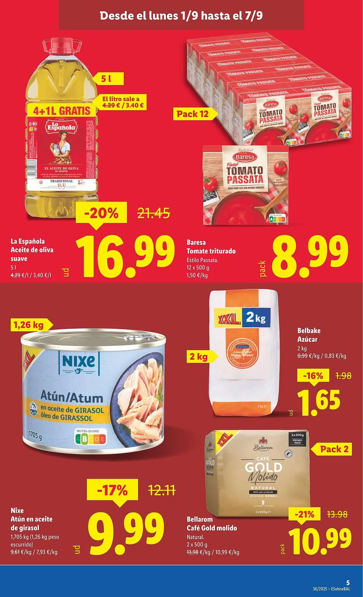 Catálogo de Folleto Lidl 1 de septiembre al 7 de septiembre 2025 - Página 5
