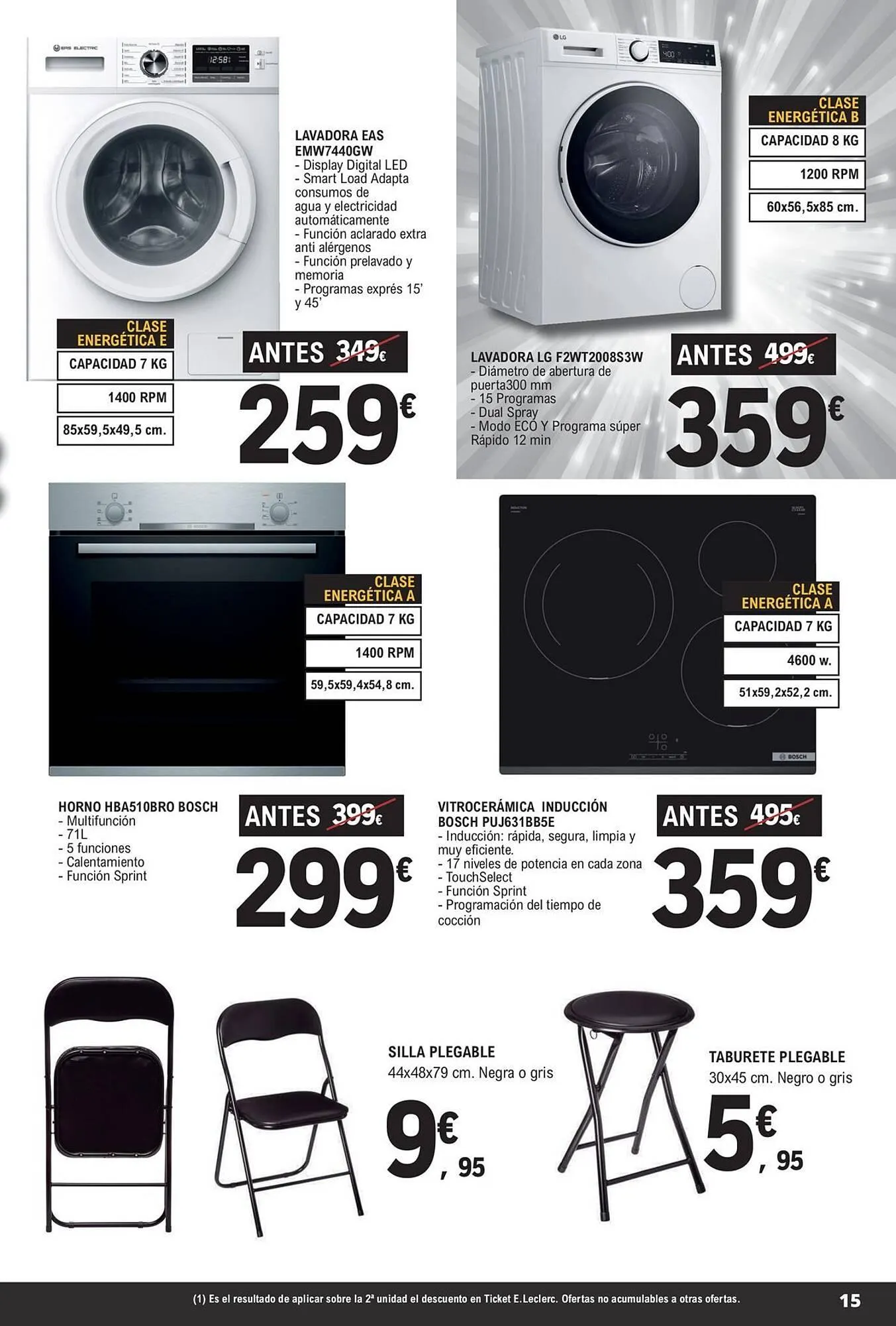 Catálogo de Folleto E.Leclerc 17 de abril al 27 de abril 2024 - Página 15