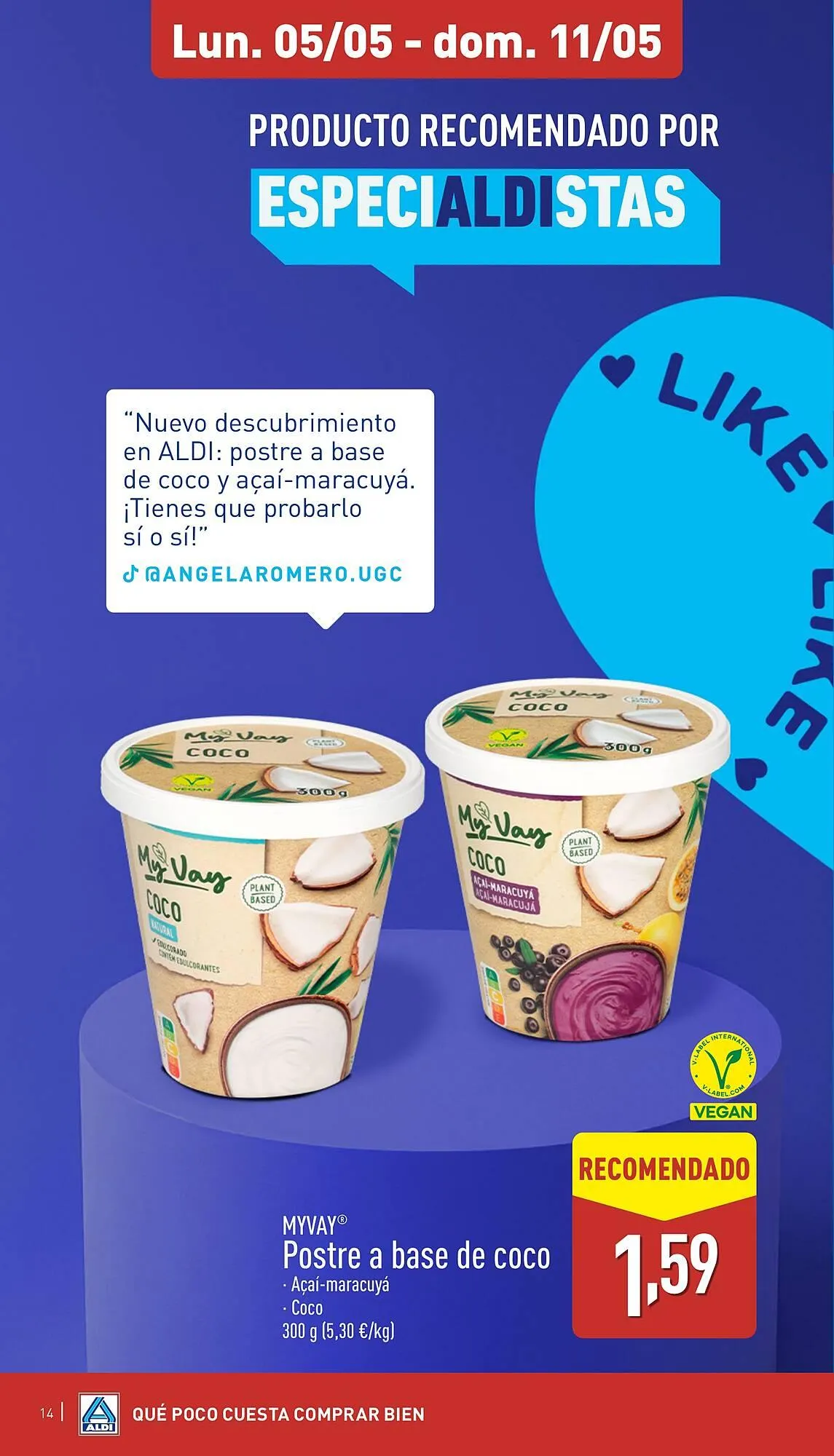 Catálogo de Folleto ALDI 5 de mayo al 11 de mayo 2025 - Página 14