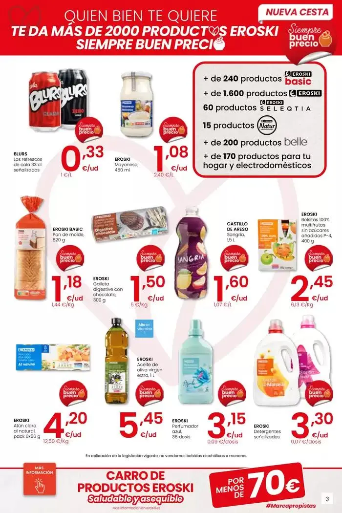 Catálogo de SUMA AHORRO EROSKI CITY 2 de mayo al 13 de mayo 2025 - Página 3