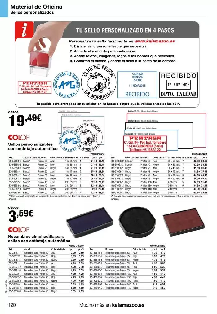 Catálogo de Staples Kalamazoo Catálogo General 9 de enero al 30 de septiembre 2025 - Página 120