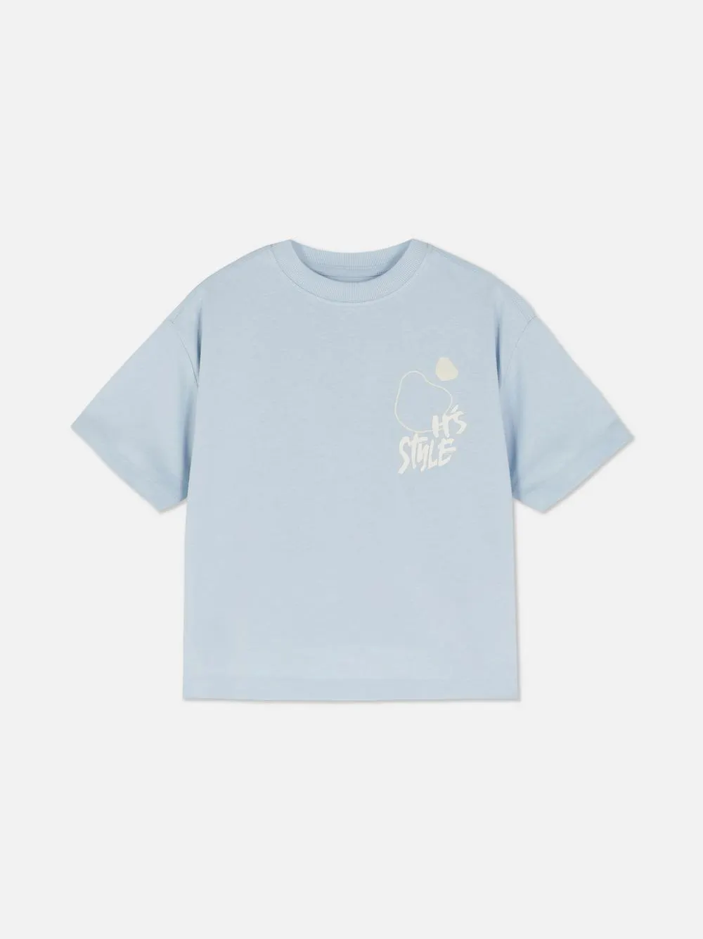 Camiseta gráfica abstracta