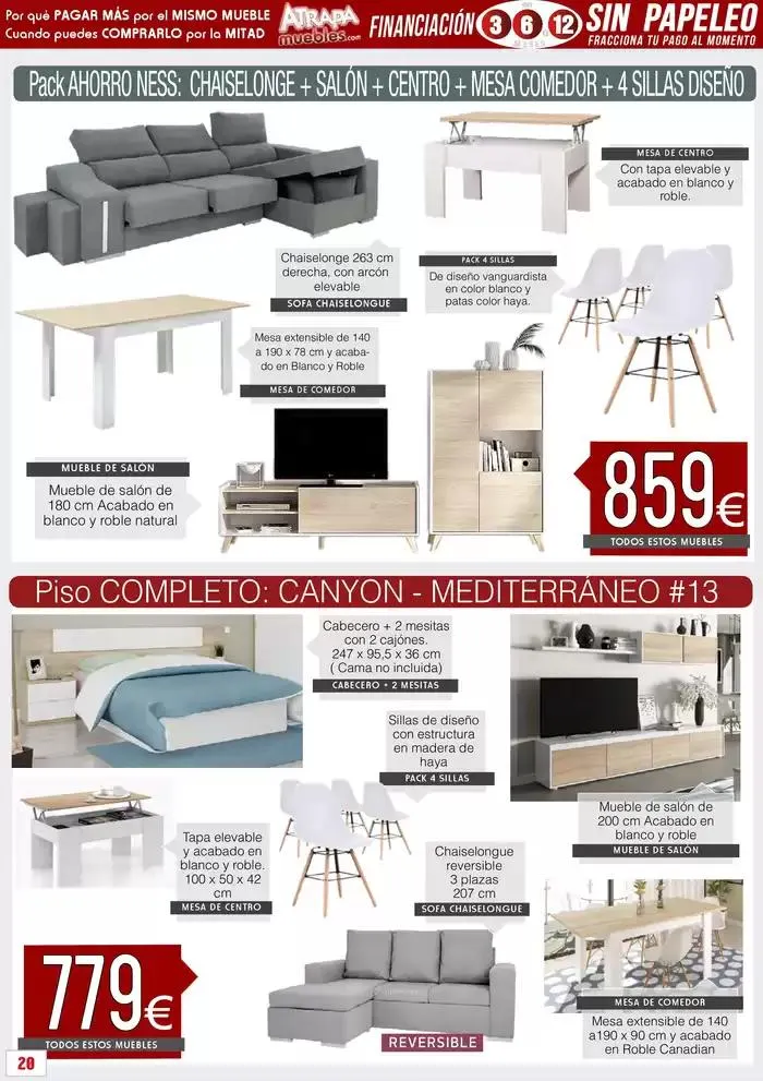 Catálogo de Atrapamuebles. Tu tienda de muebles ONLINE. 26 de abril al 31 de mayo 2025 - Página 20