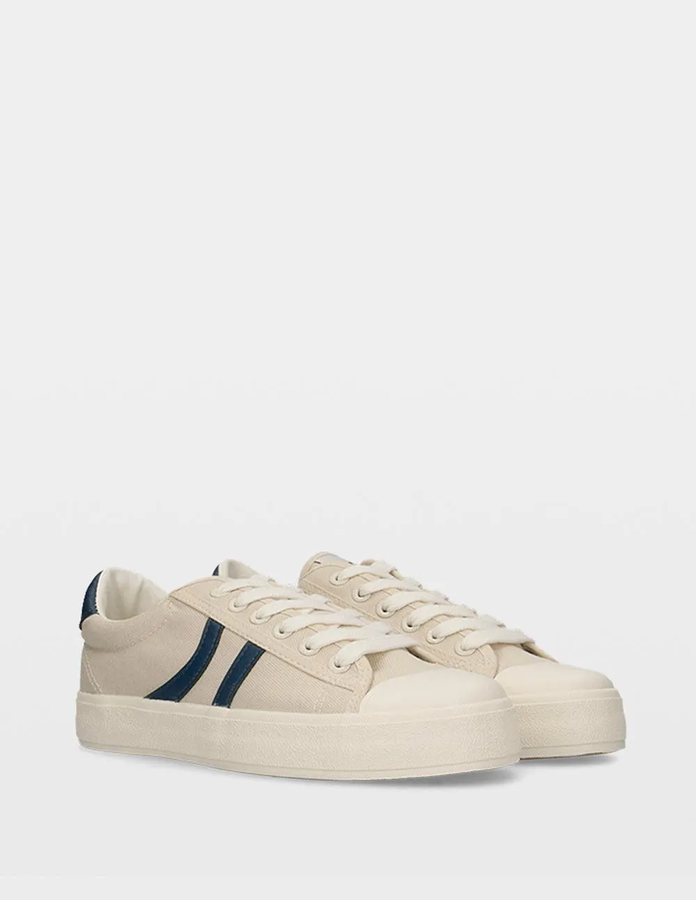 ICON-ONE BEIGE/NAVY MUJER