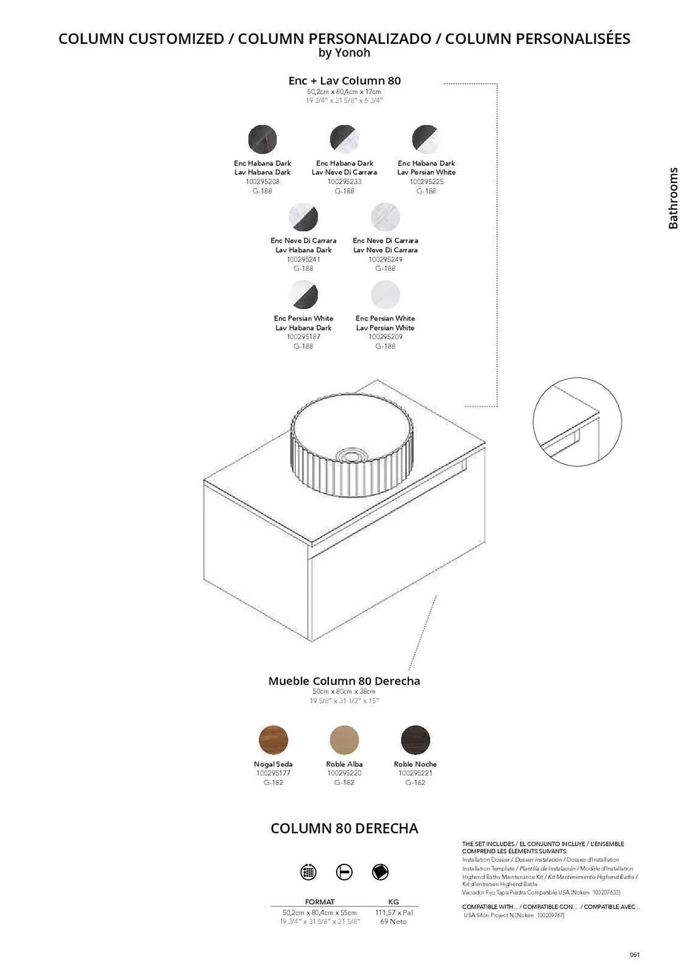 Catálogo de Folleto Porcelanosa 31 de marzo al 8 de febrero 2024 - Página 68