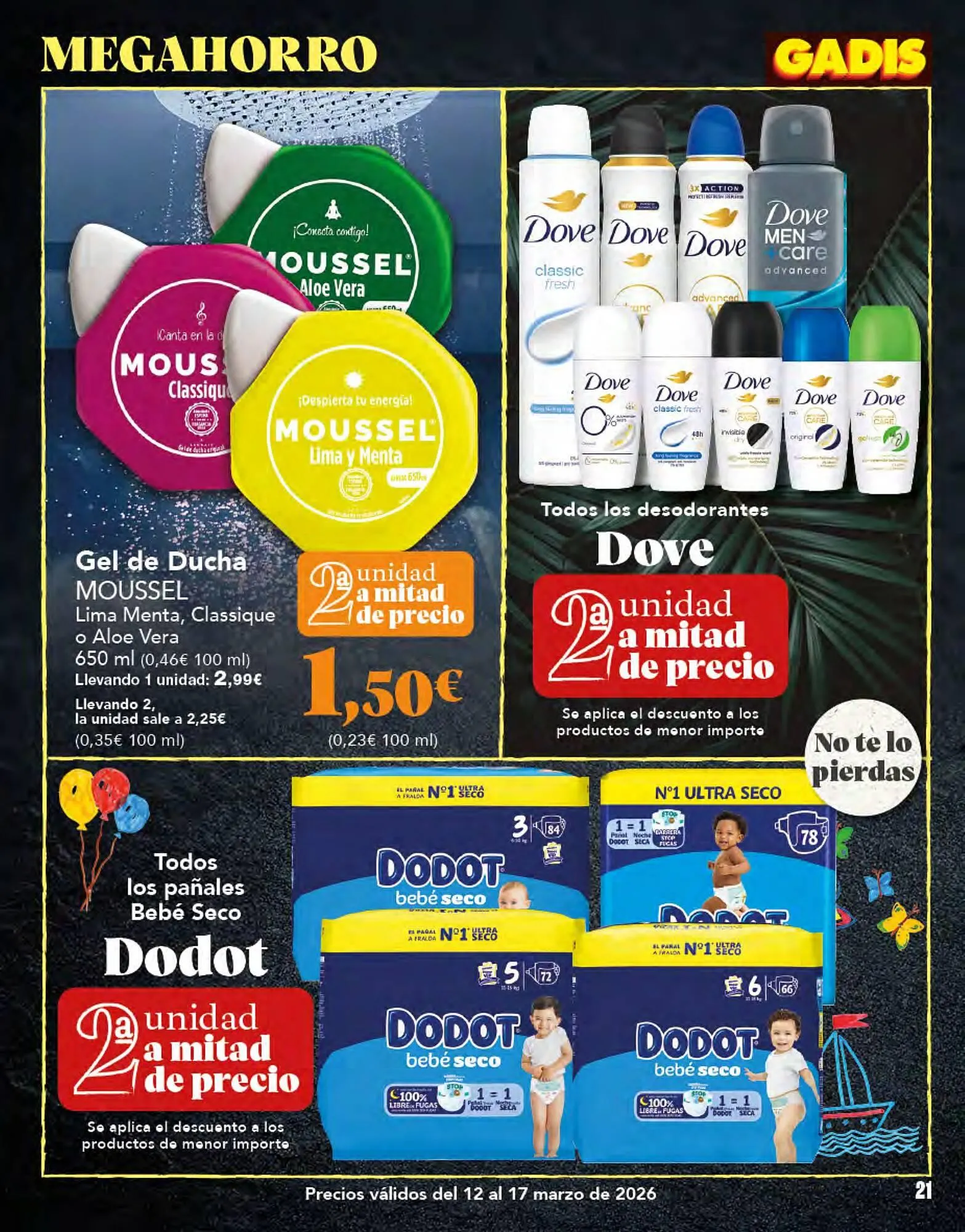 Catálogo de Folleto Gadis 12 de marzo al 17 de marzo 2026 - Página 21