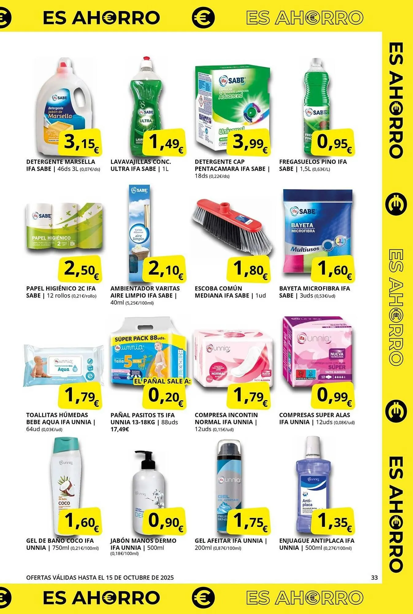 Catálogo de Folleto Supermercados MAS 2 de octubre al 30 de octubre 2025 - Página 33