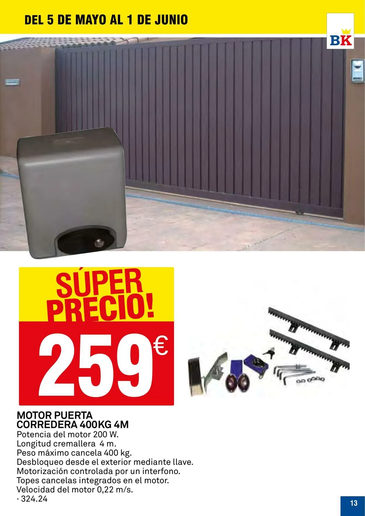 Catálogo de Bricoking Oferta actual 9 de junio al 23 de junio 2025 - Página 13