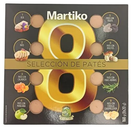 SELECCION DE PATES 8X20GR