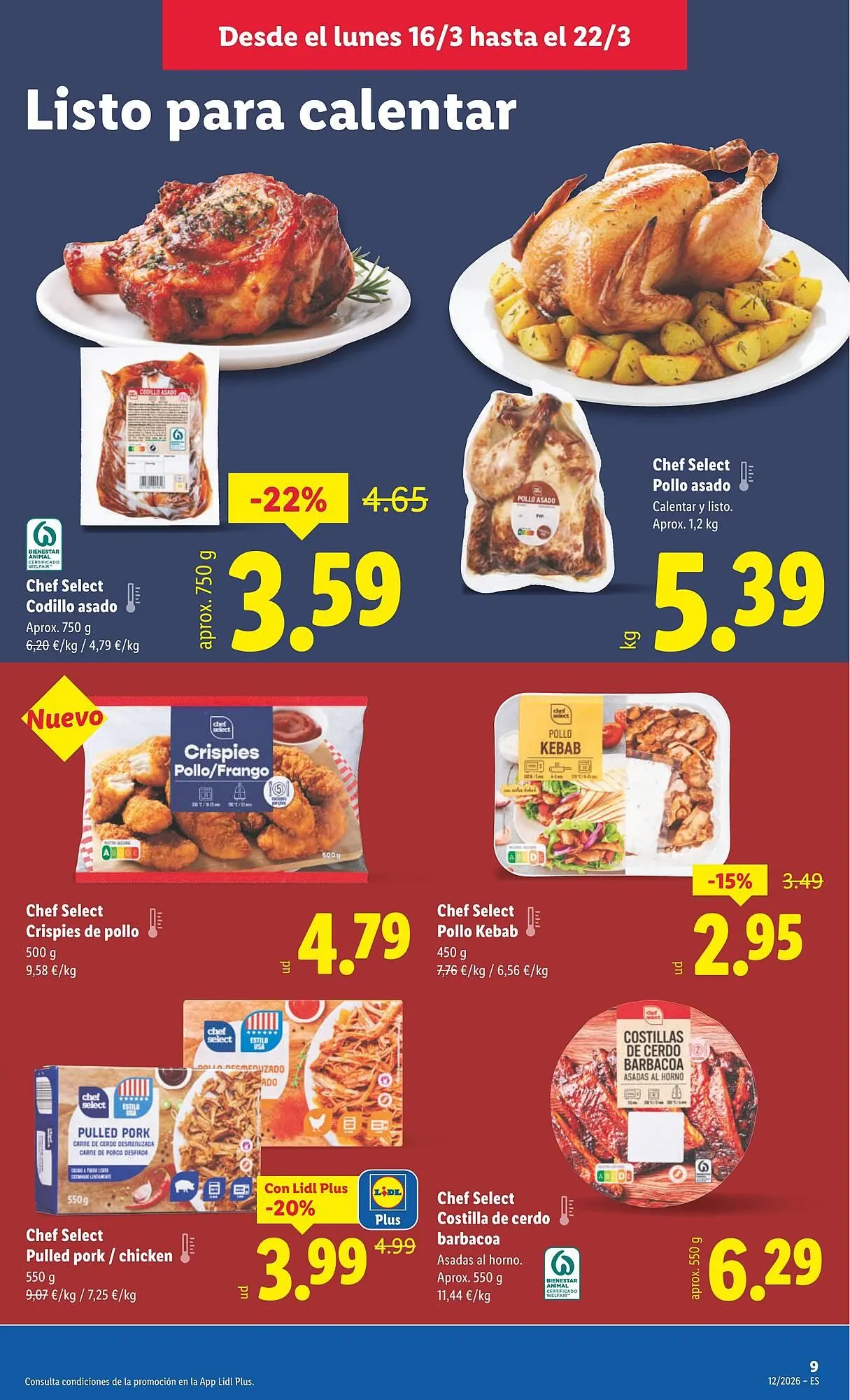 Catálogo de Catálogo Lidl 16 de marzo al 22 de marzo 2026 - Página 9