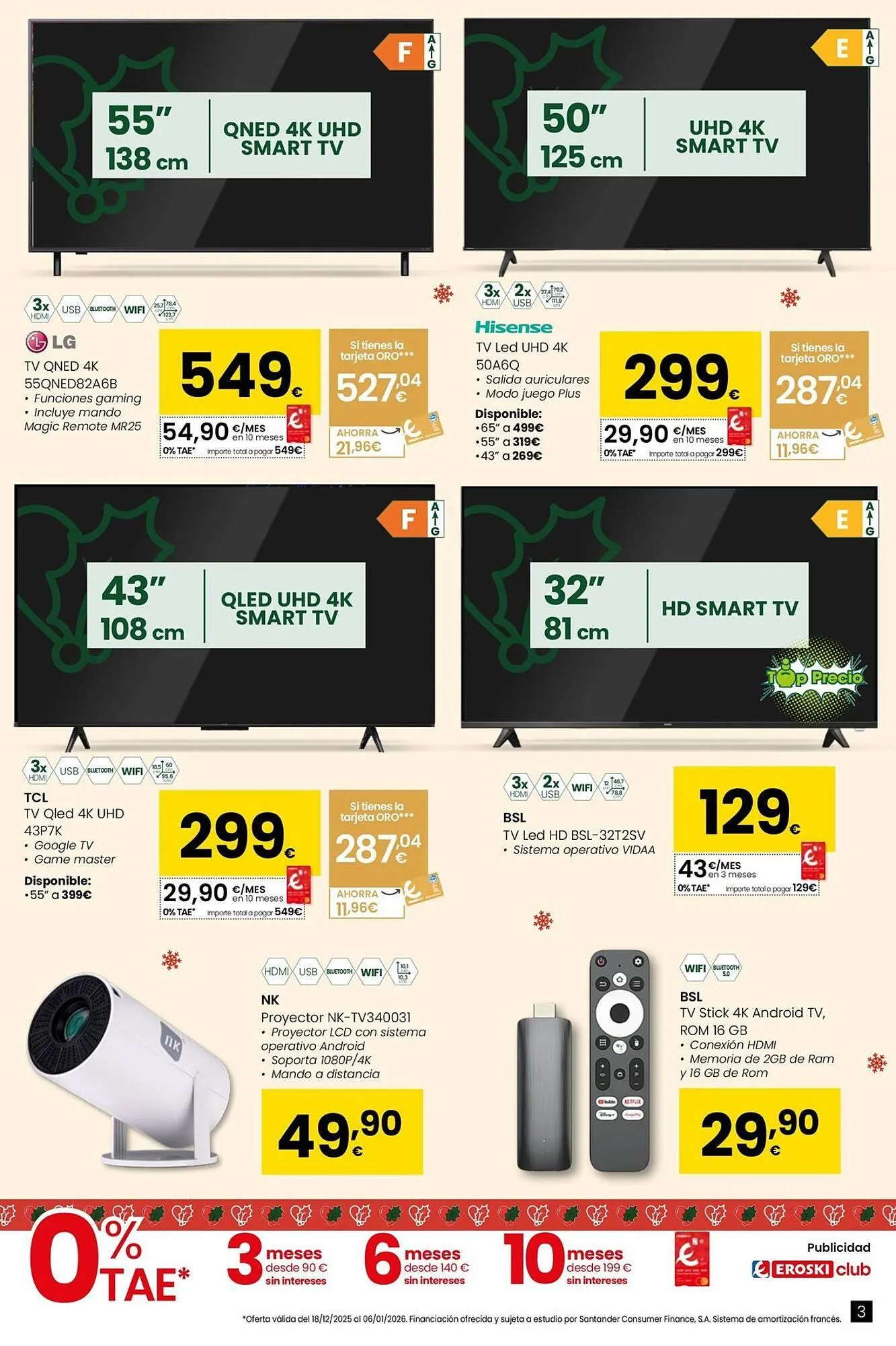 Catálogo de Folleto Eroski 18 de diciembre al 6 de enero 2026 - Página 3
