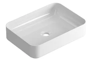 Lavabo Studio blanco mate 50x12x36 cm