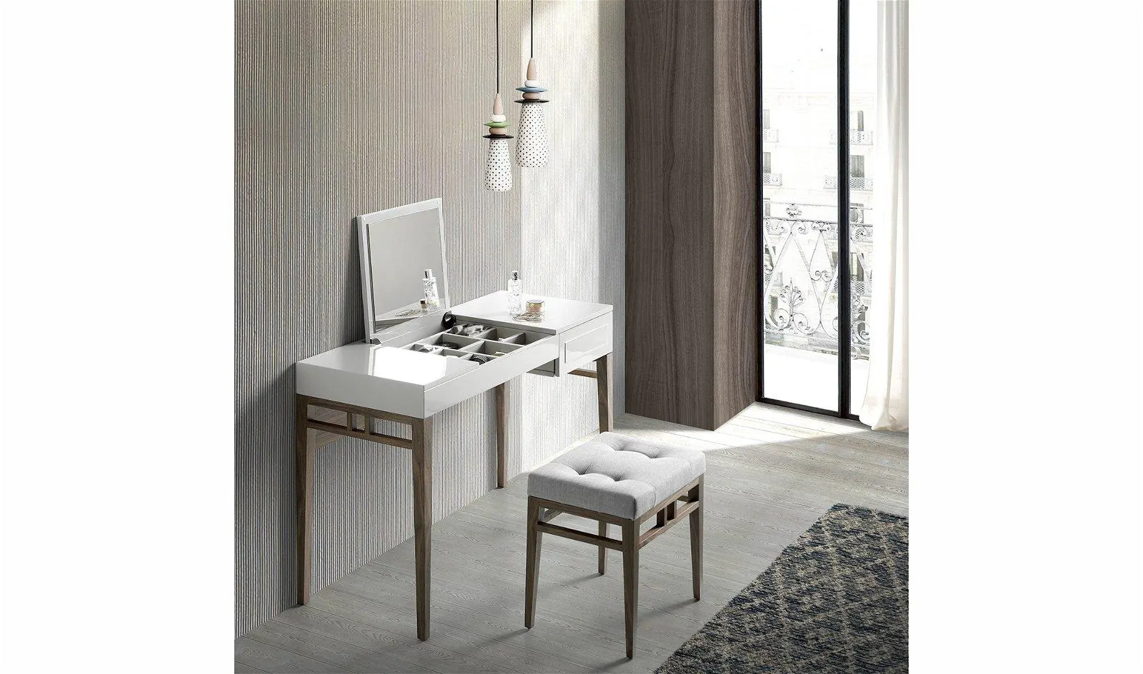 Tocador con espejo abatible San Gimignano Angel Cerdá