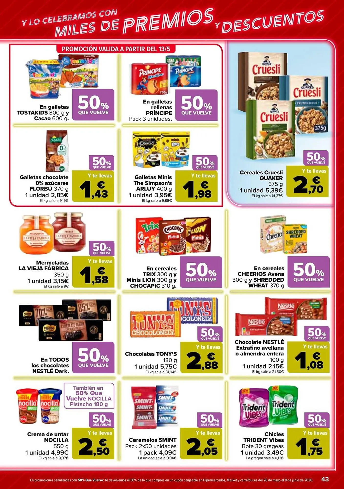 Catálogo de Folleto Carrefour 12 de mayo al 25 de mayo 2026 - Página 43