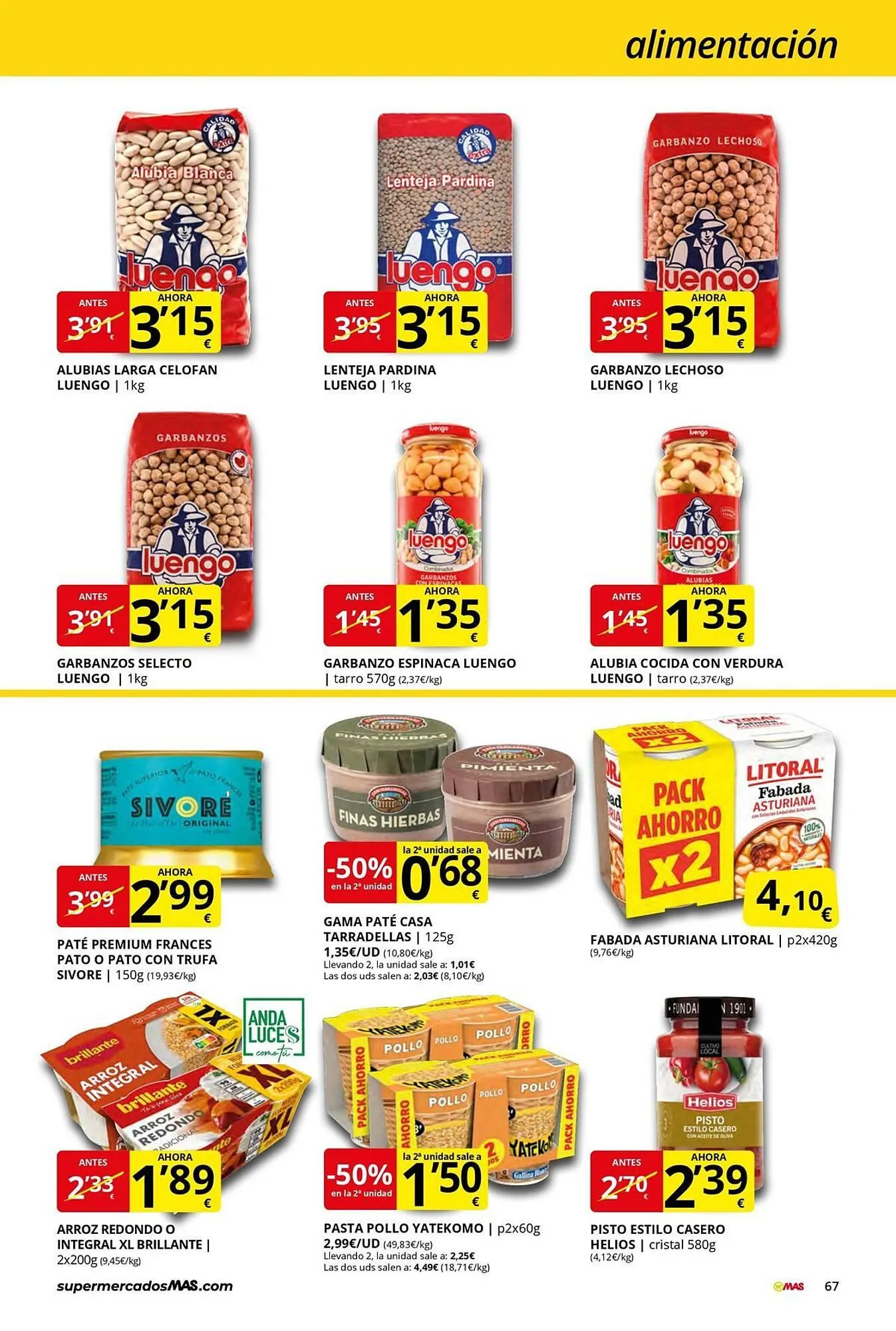 Catálogo de Folleto Supermercados MAS 28 de noviembre al 31 de diciembre 2025 - Página 67