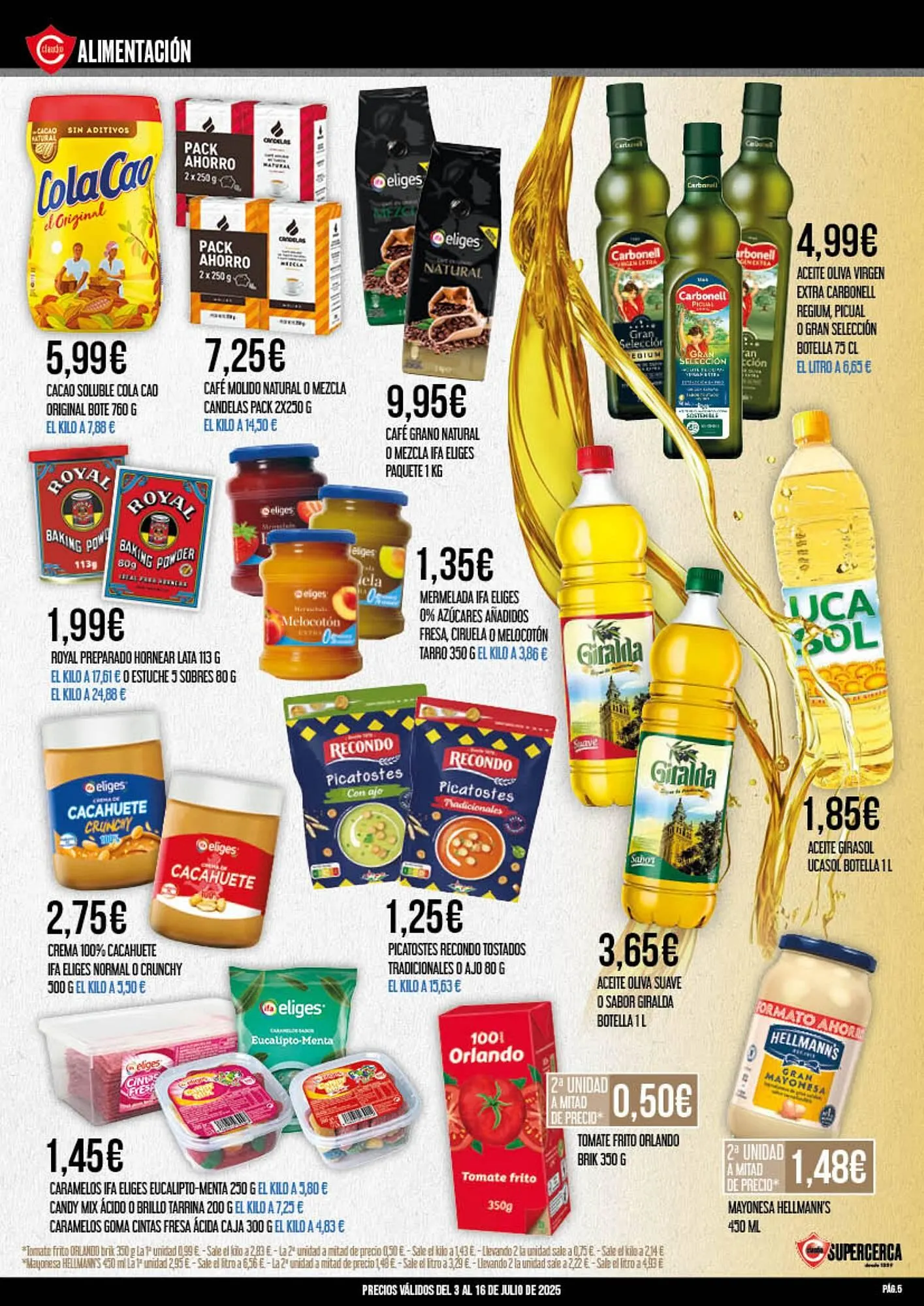 Catálogo de Folleto Claudio 3 de julio al 16 de julio 2025 - Página 5