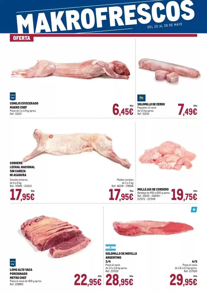 Catálogo de Makro Fresco Andalucía 2 21 de mayo al 26 de mayo 2025 - Página 1
