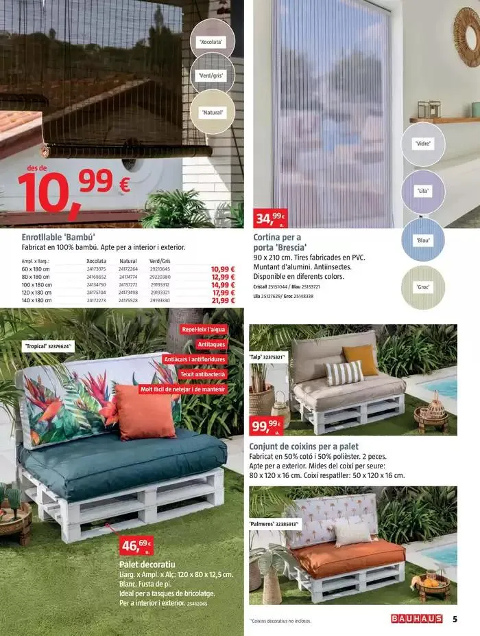 Catálogo de Bricolatge, reformes, decoració i jardí 3 de abril al 7 de mayo 2025 - Página 5
