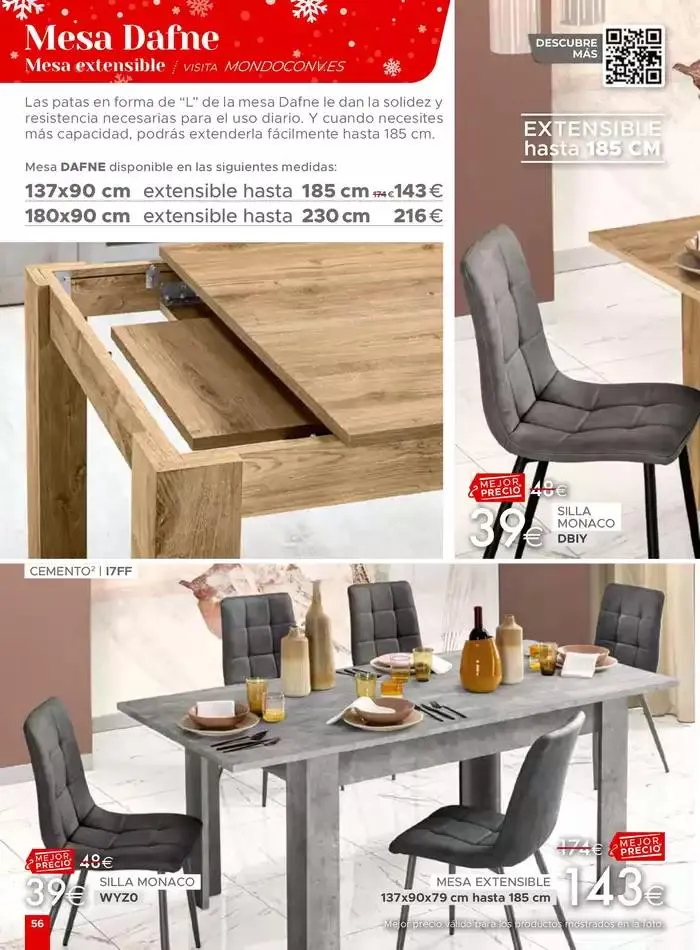 Catálogo de UN INVIERNO CONFORTABLE 6 de enero al 31 de marzo 2025 - Página 56