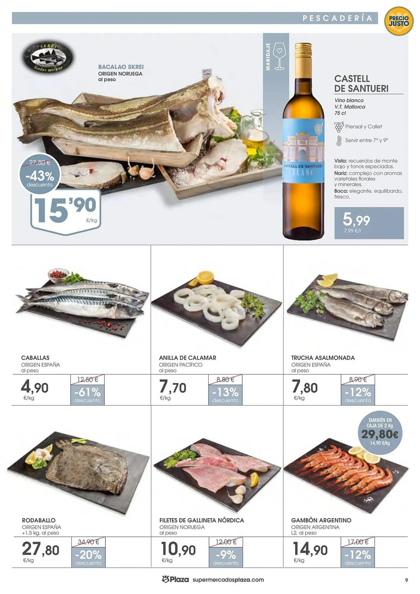 Catálogo de Folleto Supermercados Plaza 6 de febrero al 18 de febrero 2026 - Página 9