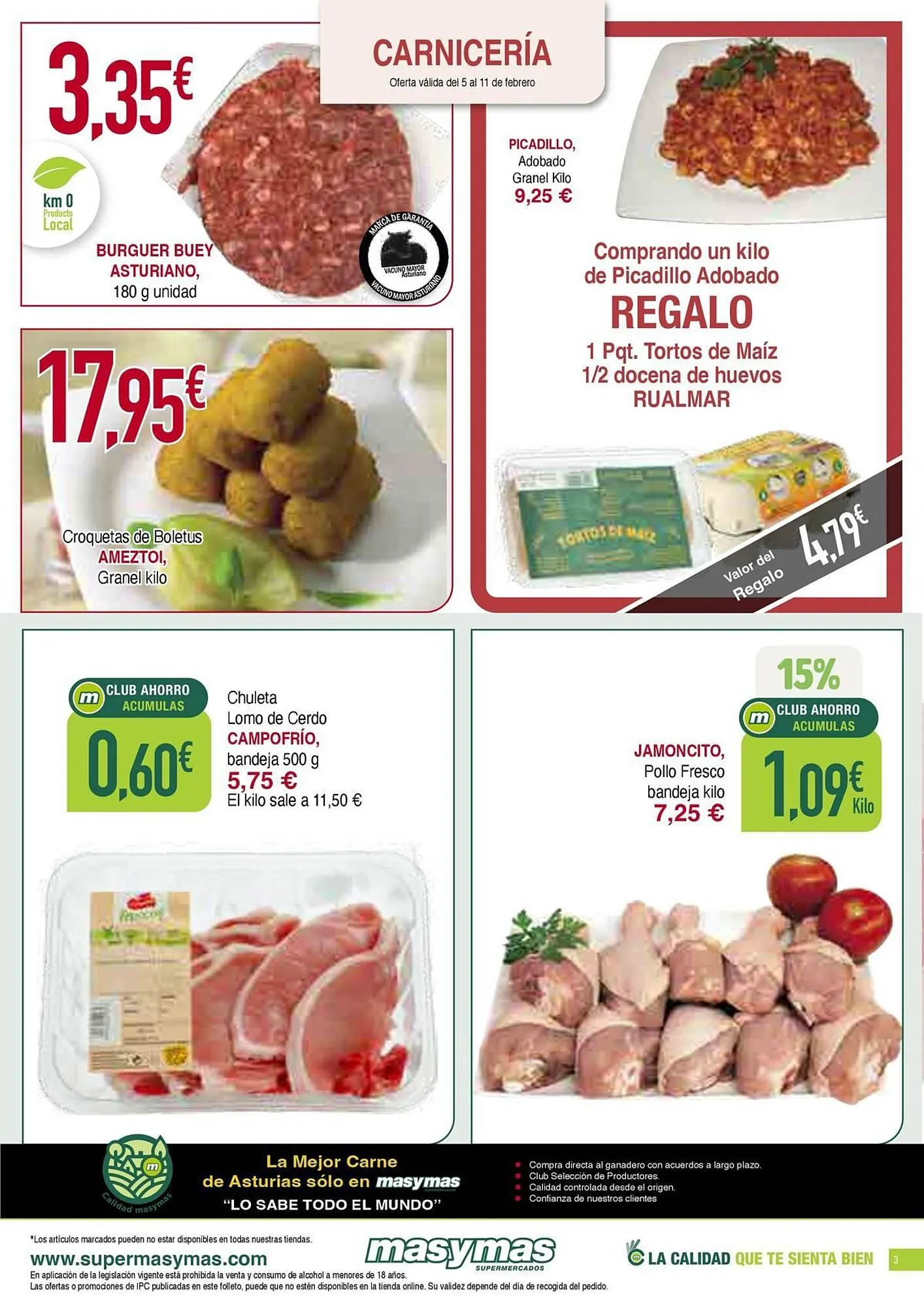 Catálogo de Folleto Masymas 5 de febrero al 11 de febrero 2026 - Página 3