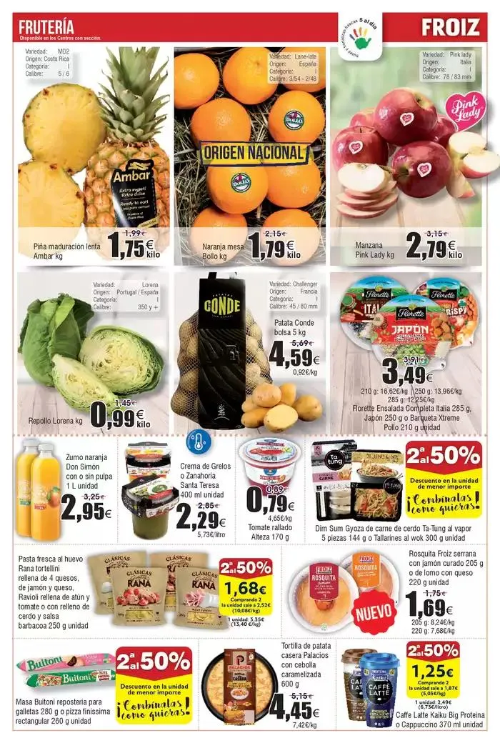 Catálogo de Súper FROIZ 18 de marzo al 2 de abril 2025 - Página 2