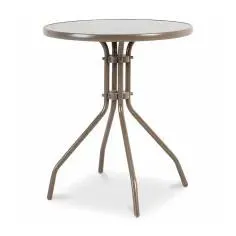 Mesa de Jardín Gris Bari Ø 60 cm