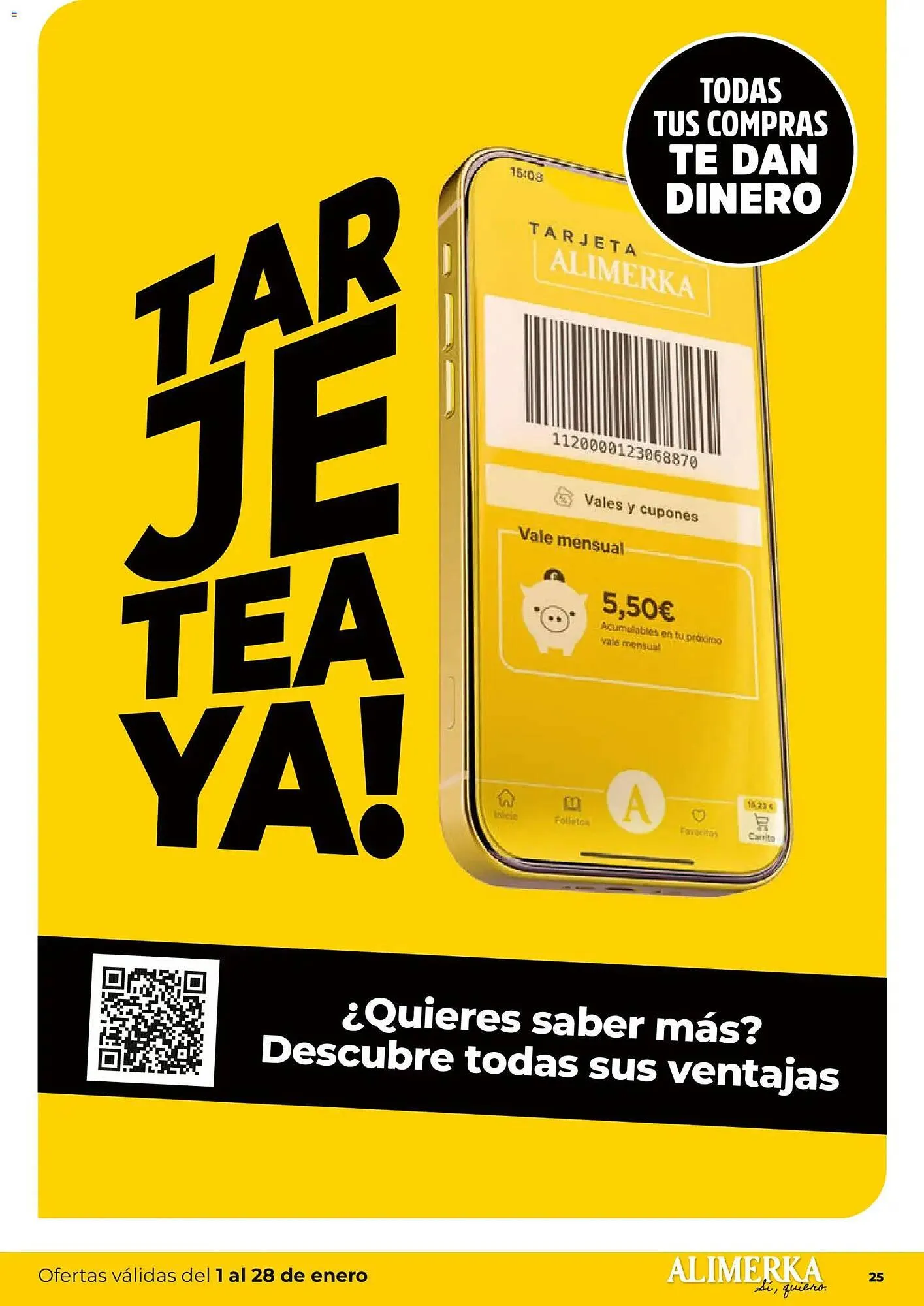 Catálogo de Folleto Alimerka 1 de enero al 28 de enero 2026 - Página 25
