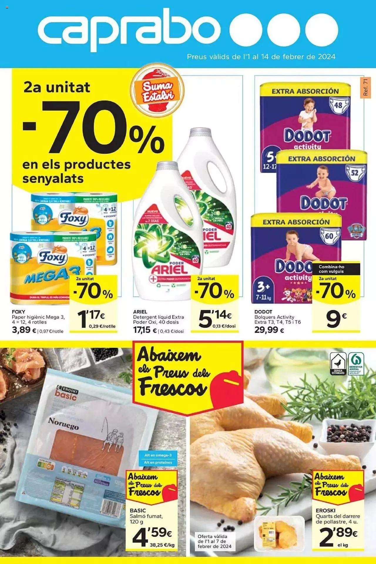 Catálogo de Caprabo folleto 1 de febrero al 14 de febrero 2024 - Página 1