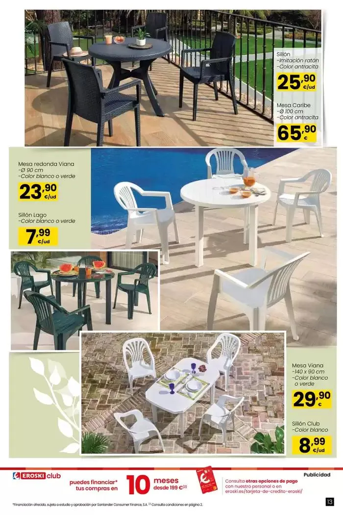 Catálogo de Terraza y Jardín 2 de mayo al 28 de mayo 2025 - Página 13