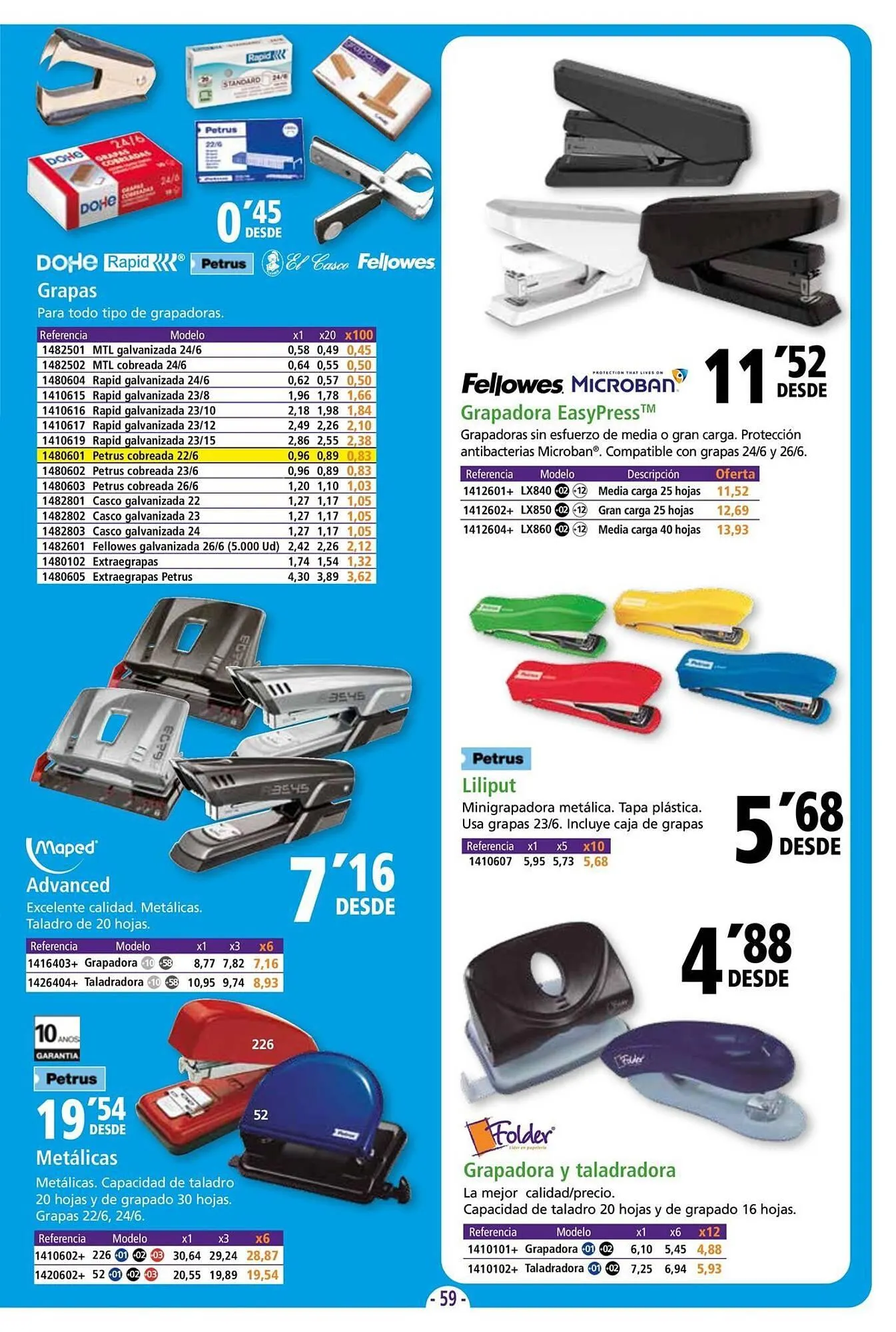 Catálogo de Catálogo Folder 14 de octubre al 5 de febrero 2026 - Página 59