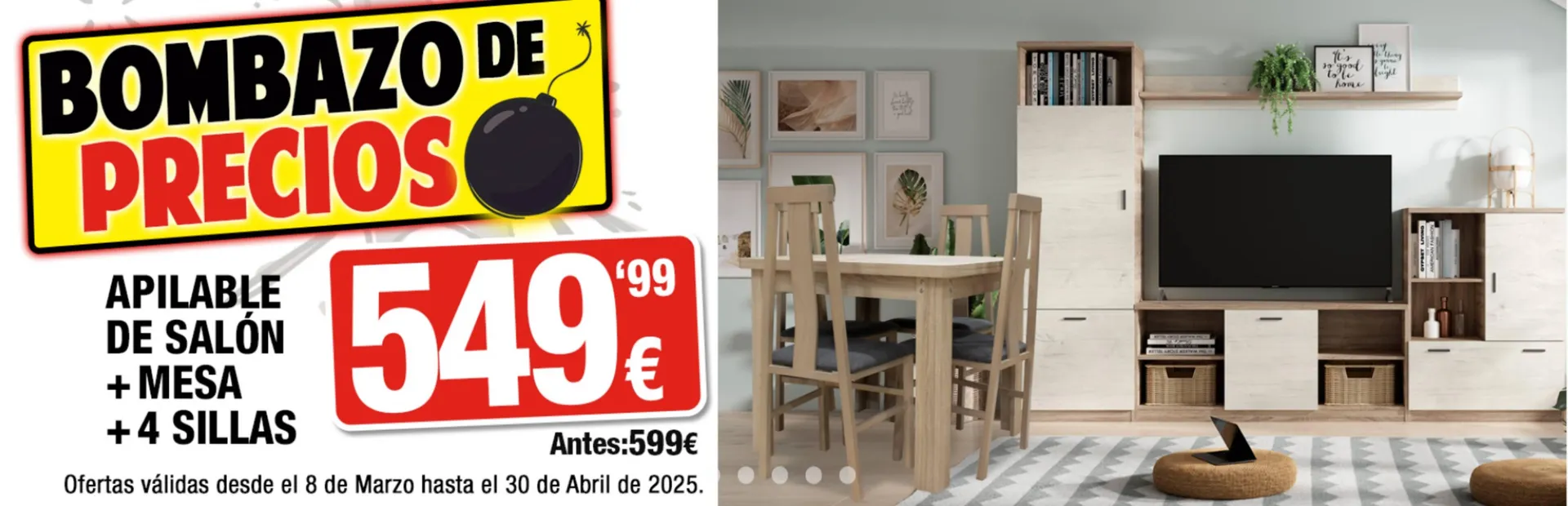 Catálogo de Folleto Rapimueble 9 de marzo al 30 de abril 2025 - Página 1