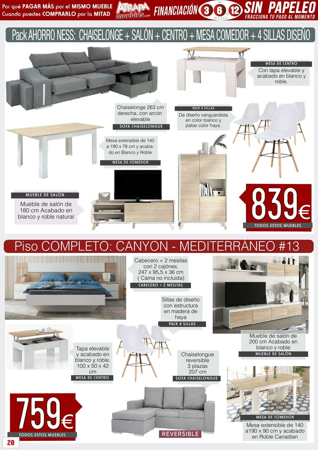 Catálogo de Atrapamuebles Oferta actual 3 de junio al 17 de junio 2025 - Página 20