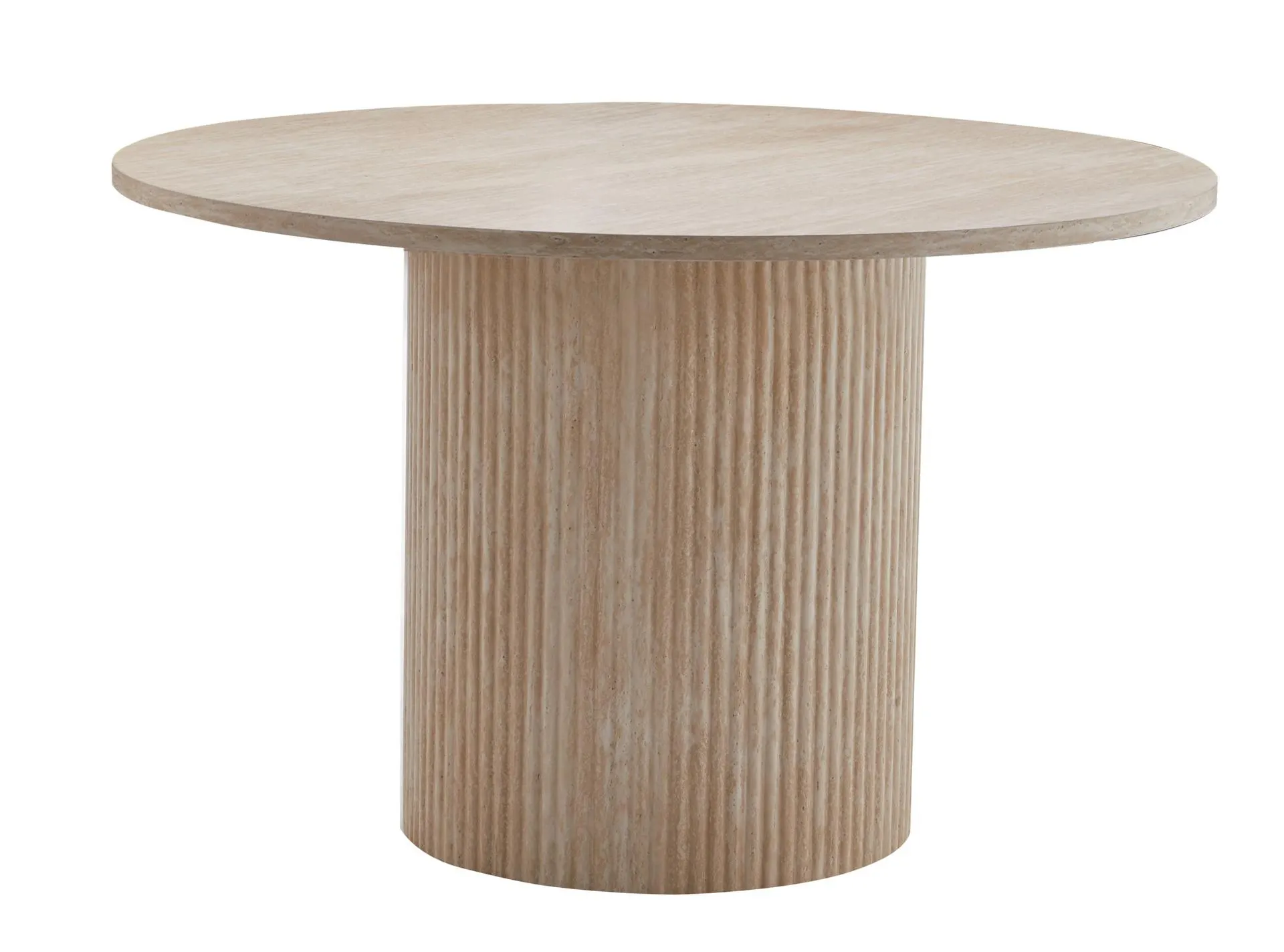 Mesa redonda de 120 cm de diámetro