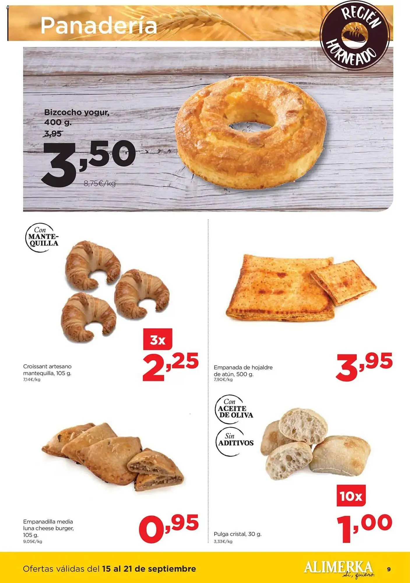 Catálogo de Folleto Alimerka 16 de septiembre al 21 de septiembre 2025 - Página 9