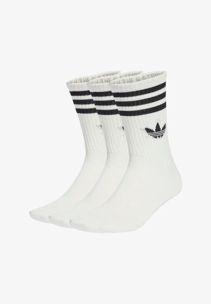 CREW UNISEX 3 PACK - Calcetines - white white white
