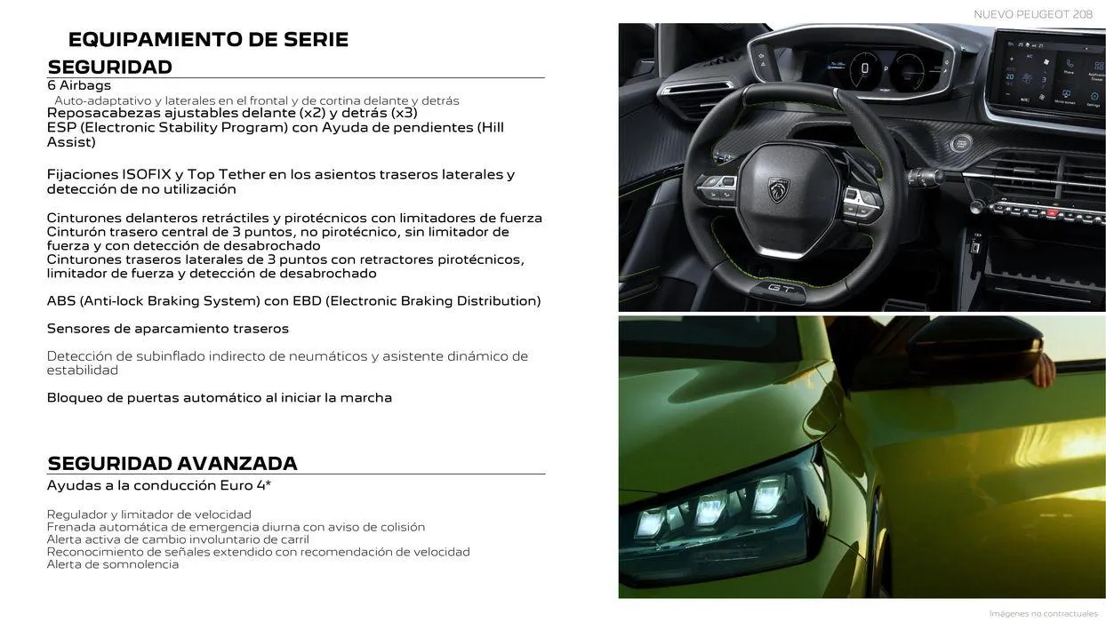 Catálogo de Nuevo Peugeot 208 Eléctrico • Híbrido • Térmico 25 de junio al 25 de junio 2025 - Página 3