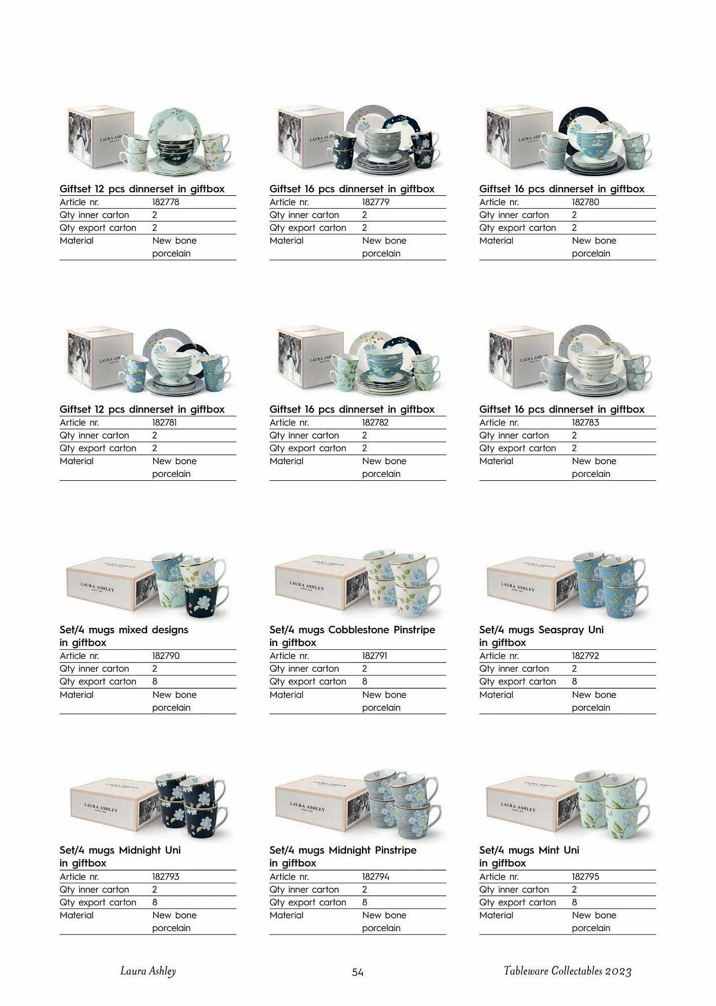 Catálogo de Folleto Laura Ashley 20 de julio al 31 de diciembre 2023 - Página 54