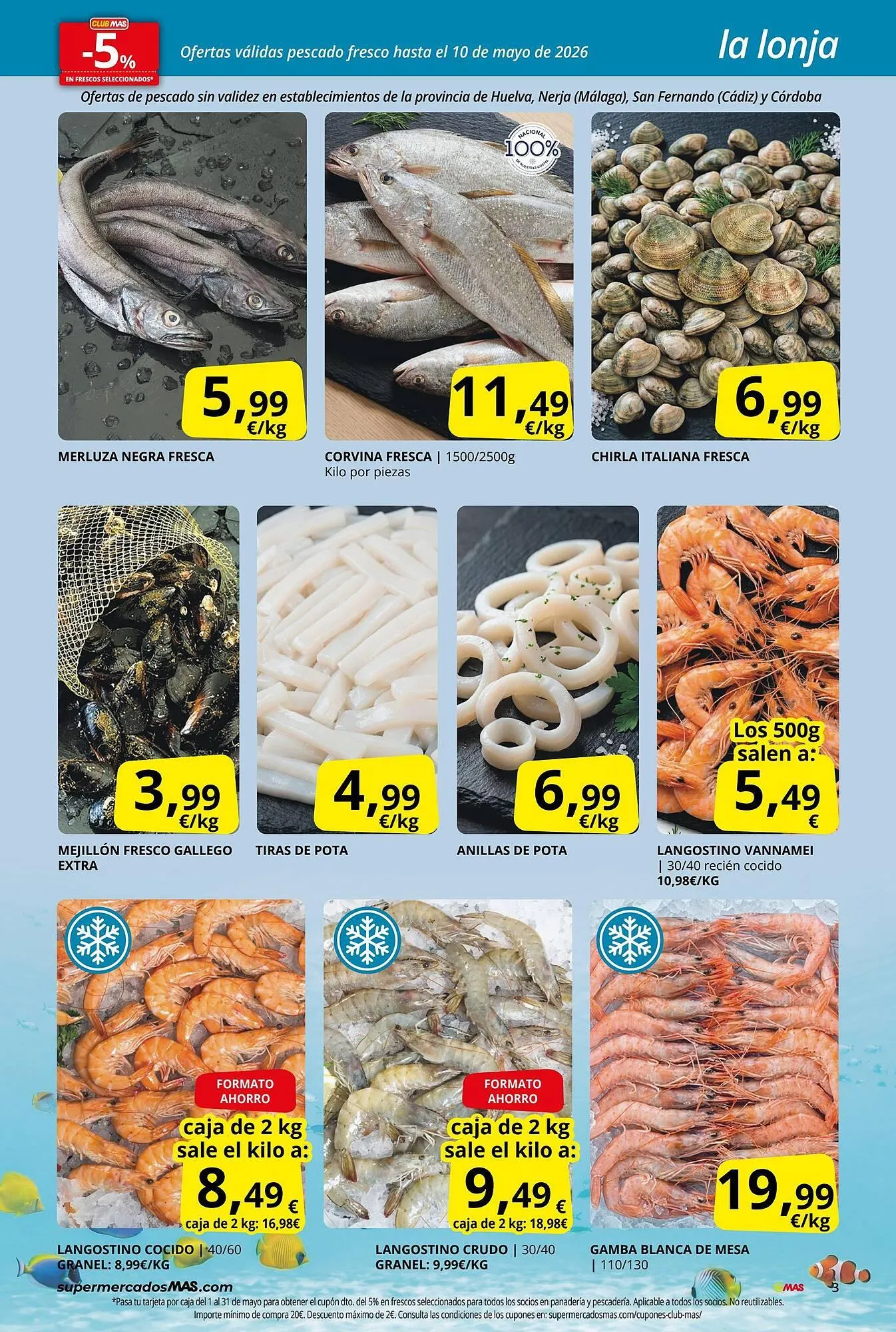 Catálogo de Folleto Supermercados MAS 30 de abril al 28 de mayo 2026 - Página 3