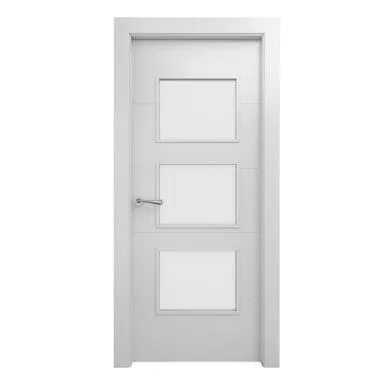 Puerta ONS acristalada blanco derecha 203x72,5 cm