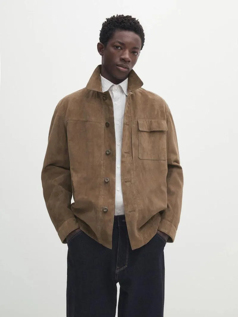 Sobrecamisa ante bolsillo pecho