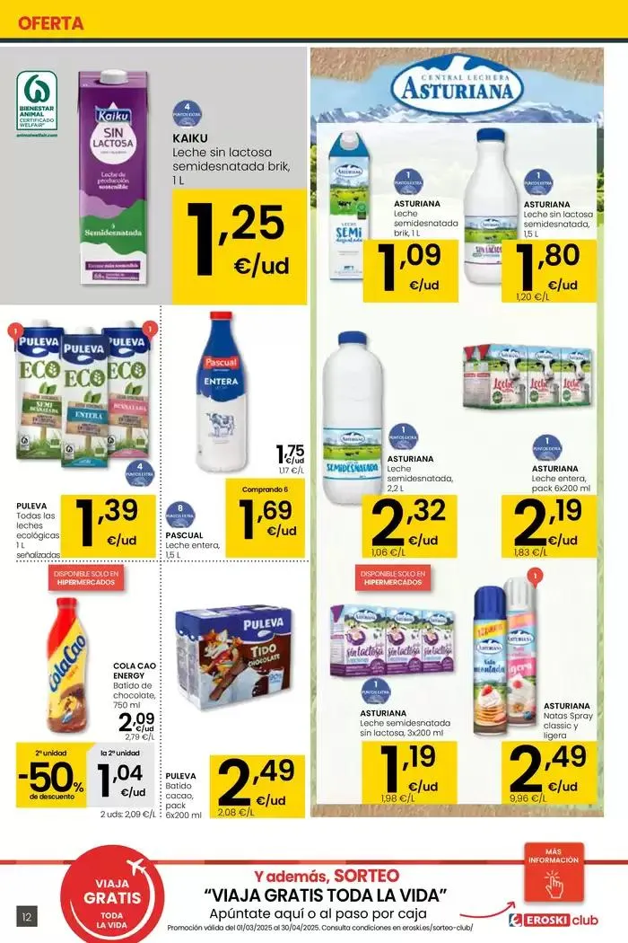 Catálogo de Precio más bajo HIPERMERCADOS EROSKI 27 de marzo al 8 de abril 2025 - Página 12