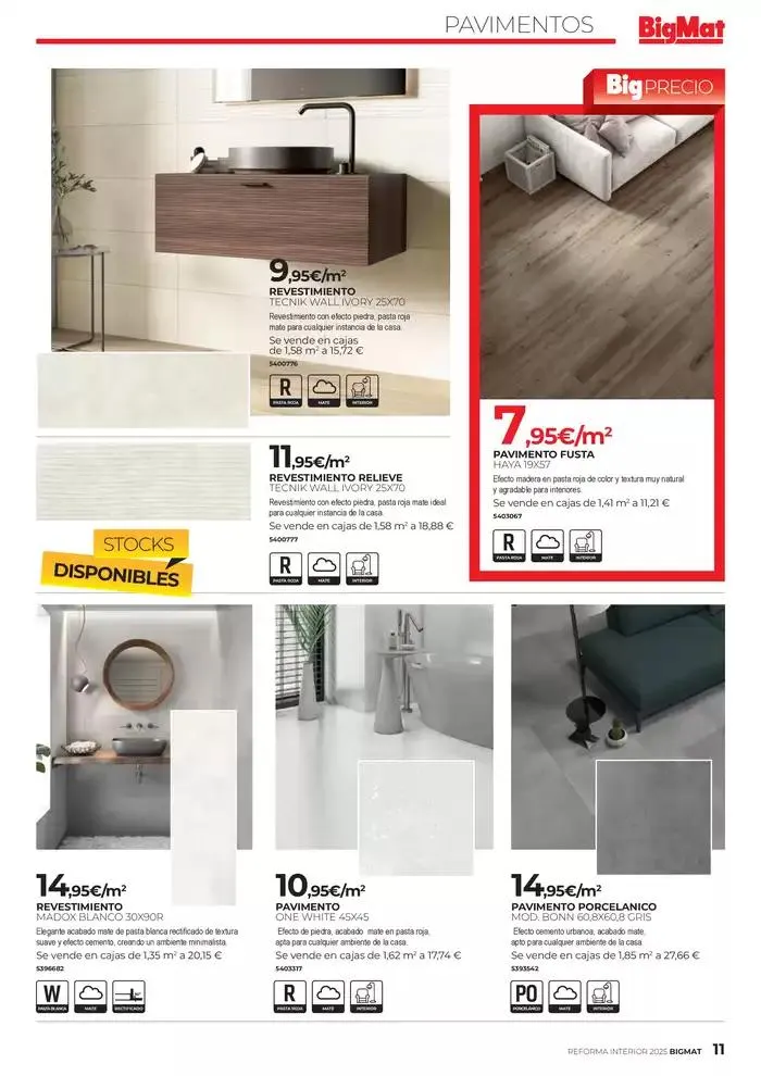 Catálogo de  Precios del folleto válidos hasta el 19/04/25 17 de febrero al 19 de abril 2025 - Página 11