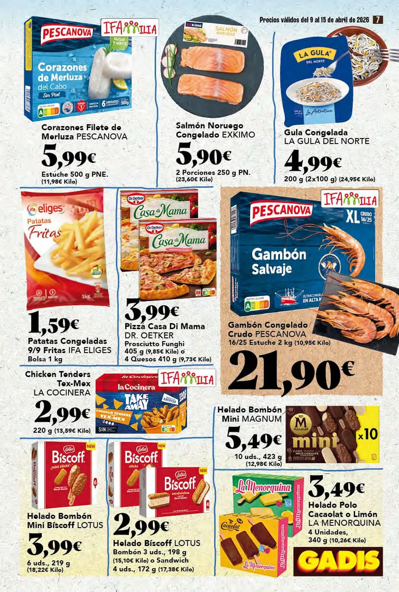 Catálogo de Folleto Gadis 9 de abril al 15 de abril 2026 - Página 7