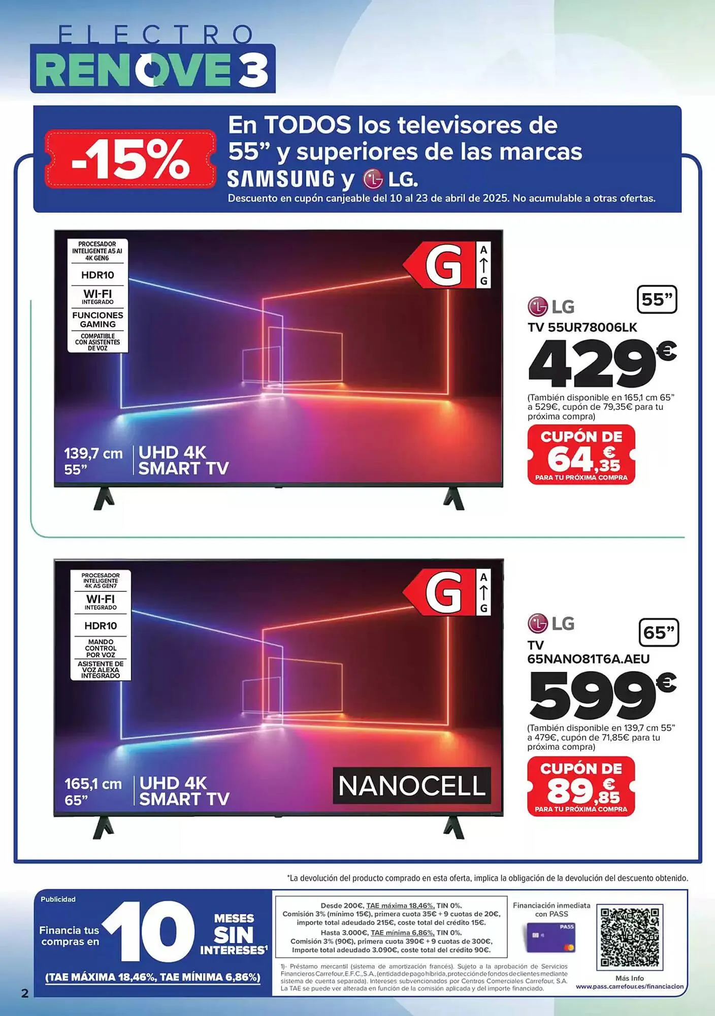 Catálogo de Folleto Carrefour 25 de marzo al 9 de abril 2025 - Página 2